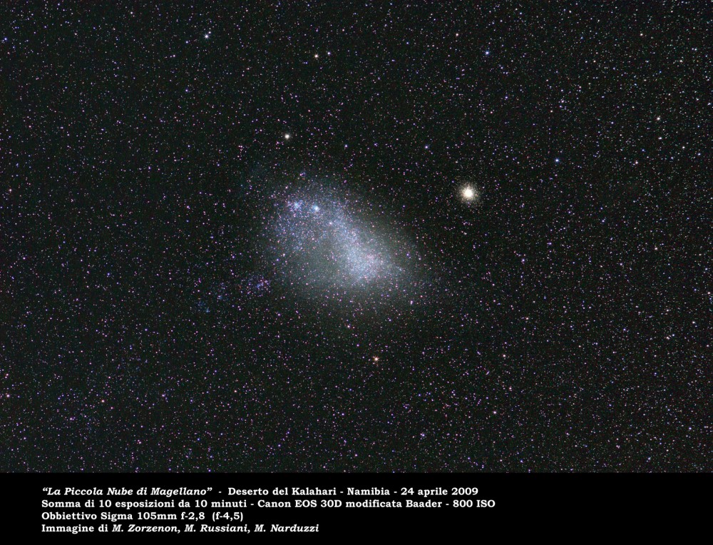 Small Magellanic Cloud: 300 KB; click on the image to enlarge