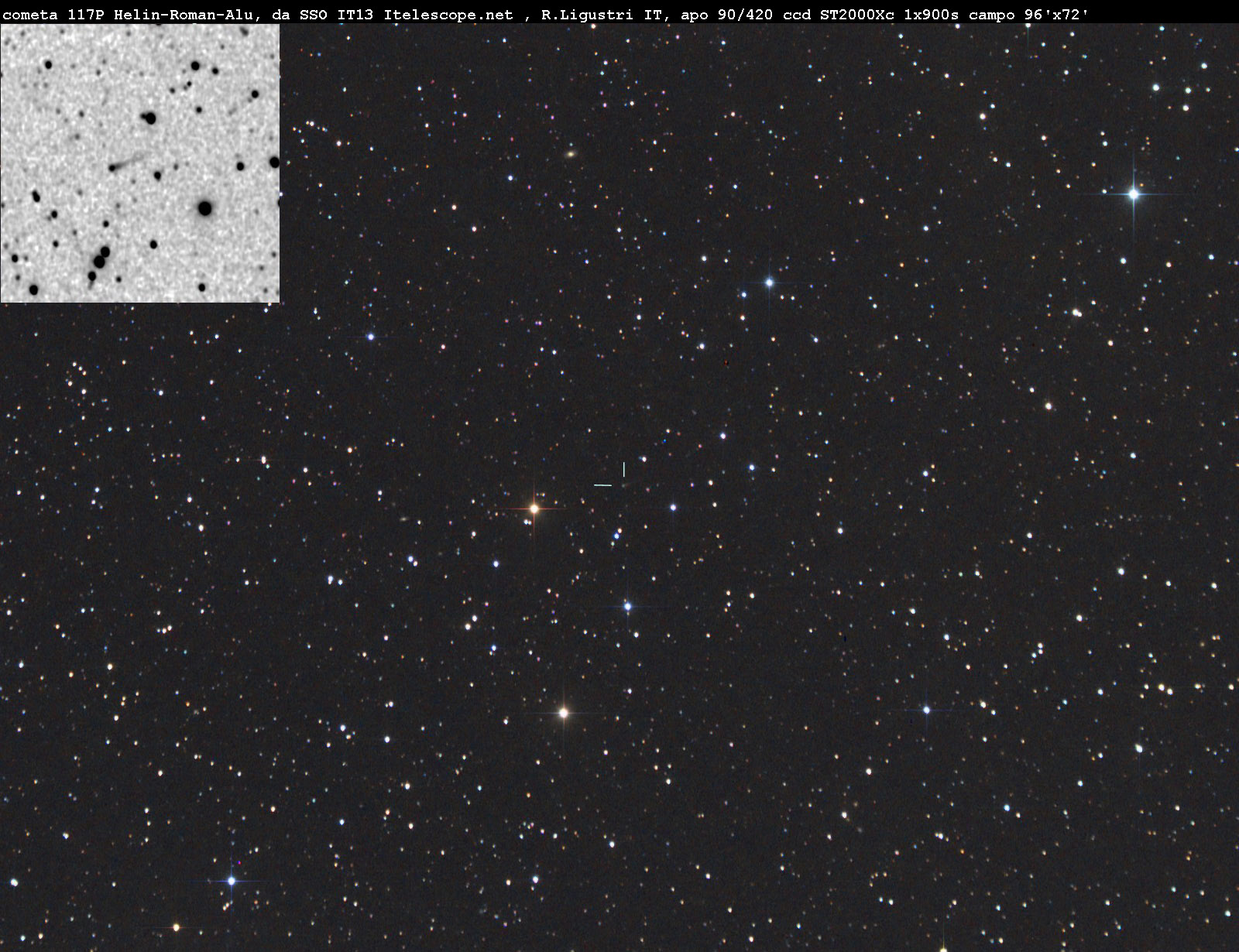Comet 117P/Helin-Roman-Alu photographed in march 15, 2013: 374 KB