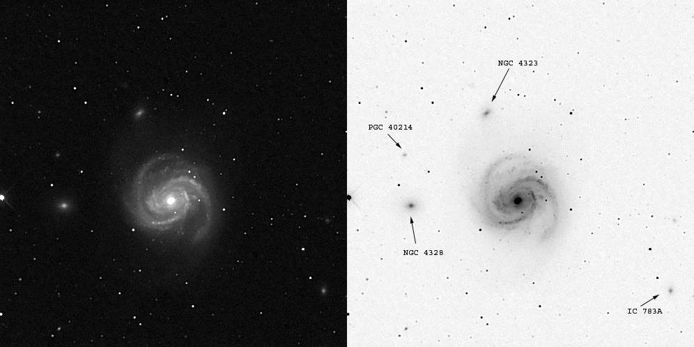 M 100 spiral galaxy- 51 KB