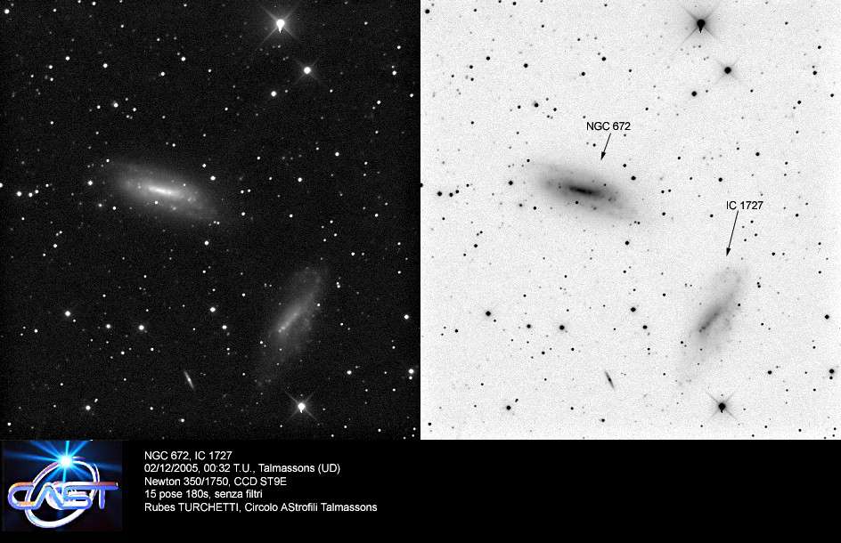 NGC 672 spiral galaxy: 71 KB