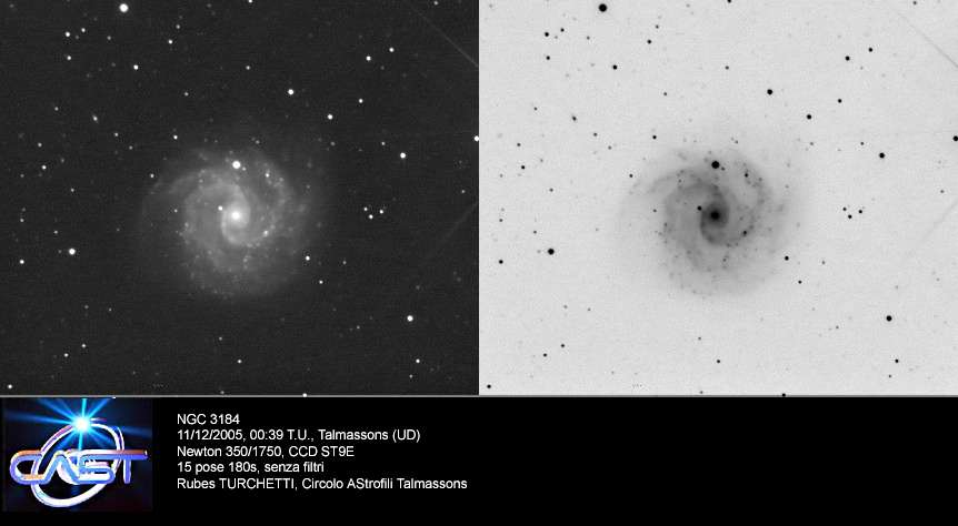 Spiral Galaxy NGC 3184: 31 KB