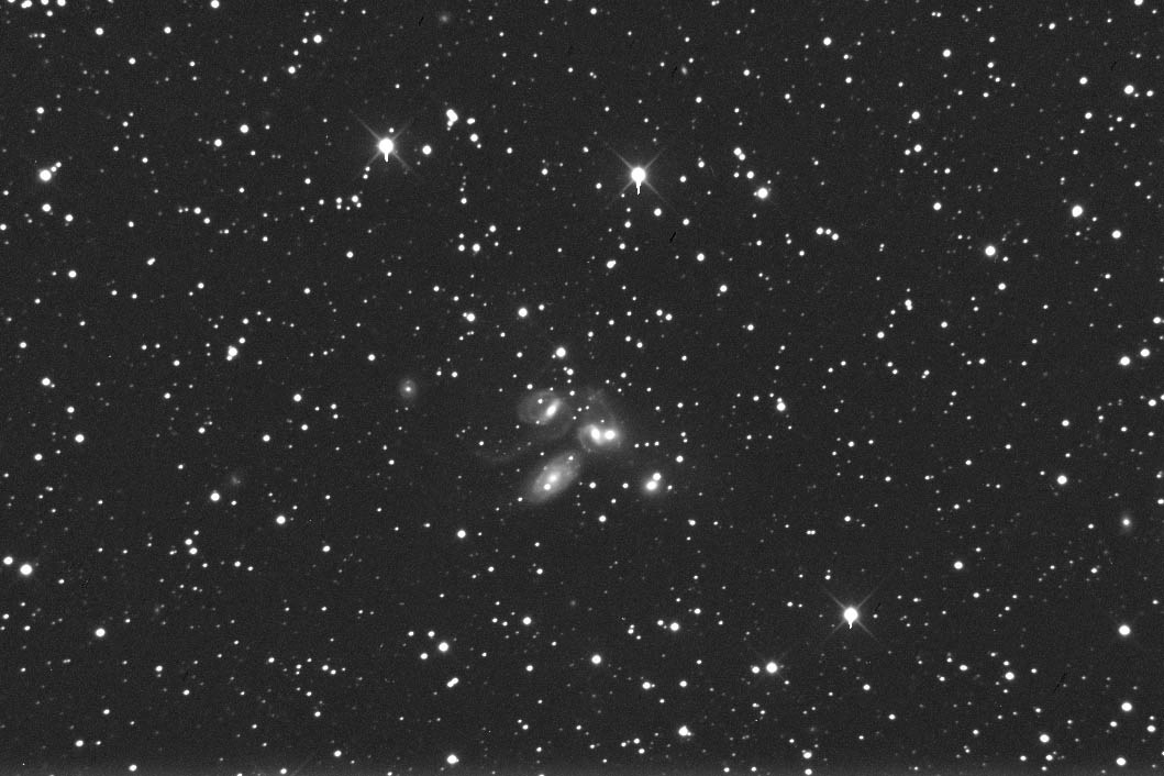 Quintet cluster: 97 KB; click on the image to enlarge