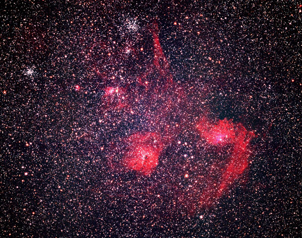 Nebulosità attorno AE Aurigae: 181 kB