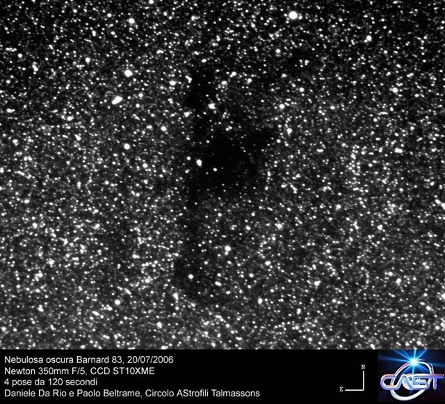 Barnard 83 nebula: 117 KB