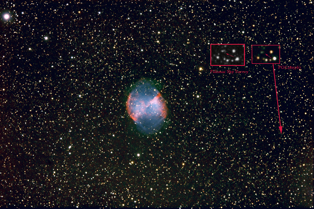 Dumbbell Planetary Nebula M27: 365 KB