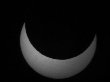 Central of partial eclipse photographed in Talmassons (Italy)