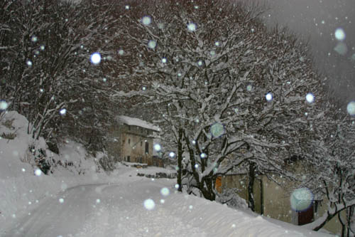 Nevicata/snow: 62 KB; Click on the image to enlarge