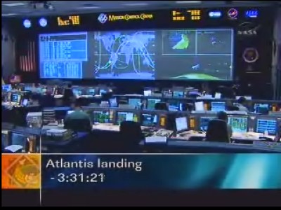 Mancano 3h 31m 21s all'atterraggio dell'Atlantis: 36 KB