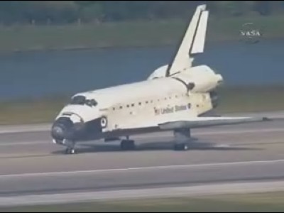 Lo shuttle Atlantis sta per fermarsi: 18 KB