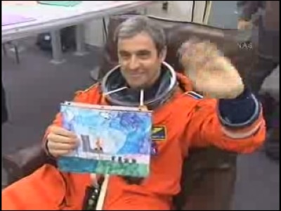 L'astronauta francese dell'ESA Léopold Eyharts: 29 KB